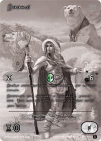Beeki (Silver Kryptik Language) - Wicked Prophecy [Wave 1] (eBay Gen Con Exclusive) - Kryptik TCG card