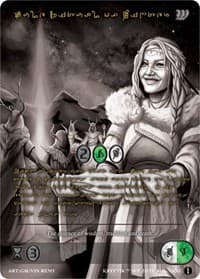 Yule, Ritual of Winter (Gold Kryptik Language) - Wicked Prophecy [Wave 1] (eBay Gen Con Exclusive) - Kryptik TCG card