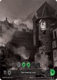 Harrowing Loss (Box Topper) - Wicked Prophecy [Wave 1] (eBay Gen Con Exclusive) - Kryptik TCG card