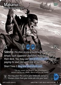 Makanui - Wicked Prophecy [Wave 1] (eBay Gen Con Exclusive) - Kryptik TCG card