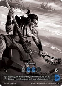 Makanui (Box Topper) - Wicked Prophecy [Wave 1] (eBay Gen Con Exclusive) - Kryptik TCG card