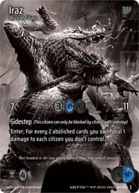 Iraz - Wicked Prophecy [Wave 1] (eBay Gen Con Exclusive) - Kryptik TCG card