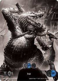 Iraz (Box Topper) - Wicked Prophecy [Wave 1] (eBay Gen Con Exclusive) - Kryptik TCG card