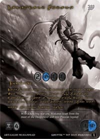 Legendary Voyage (Gold Kryptik Language) - Wicked Prophecy [Wave 1] (eBay Gen Con Exclusive) - Kryptik TCG card