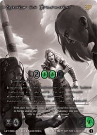 Seeds of Tragedy (Silver Kryptik Language) - Wicked Prophecy [Wave 1] (eBay Gen Con Exclusive) - Kryptik TCG card