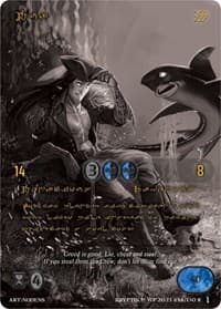 Tua (Gold Kryptik Language) - Wicked Prophecy [Wave 1] (eBay Gen Con Exclusive) - Kryptik TCG card