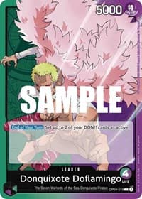 Donquixote Doflamingo (019) - Kingdoms of Intrigue - One Piece Card Game card