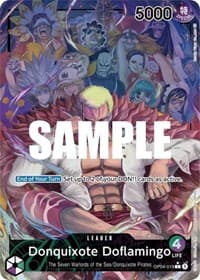 Donquixote Doflamingo (019) (Alternate Art) - Kingdoms of Intrigue - One Piece Card Game card