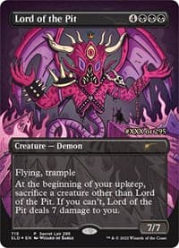 Lord of the Pit (Serial Numbered) - Secret Lair Drop Series - Magic: The Gathering card