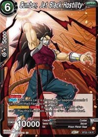 Cumber, Jet Black Hostility - Critical Blow - Dragon Ball Super: Masters card