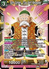 Son Gohan, True Self Revealed - Critical Blow - Dragon Ball Super: Masters card