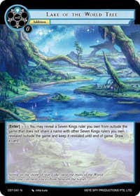 Lake of the World Tree - Clash of the Star Trees - Force of Will card
