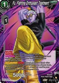 Fu, Fighting Enthusiast Treatment - Critical Blow - Dragon Ball Super: Masters card
