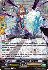 Security Knight, Regius - D-PV01: History Collection - Cardfight Vanguard card