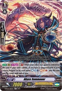 Abyss Summoner - D-PV01: History Collection - Cardfight Vanguard card