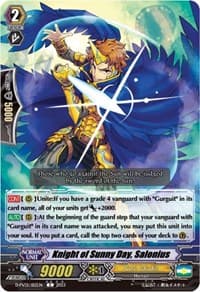 Knight of Sunny Day, Salonius - D-PV01: History Collection - Cardfight Vanguard card