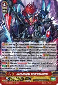 Dark Knight, Grim Recruiter - D-PV01: History Collection - Cardfight Vanguard card