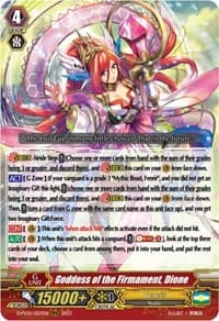 Goddess of the Firmament, Dione - D-PV01: History Collection - Cardfight Vanguard card
