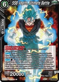 SSB Vegito, Ultimate Battle - Critical Blow - Dragon Ball Super: Masters card