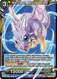 Hire-Dragon, Carrying a Friend - Critical Blow - Dragon Ball Super: Masters card