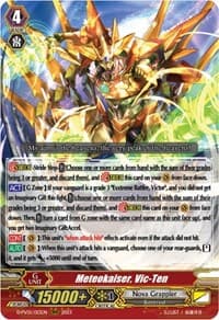 Meteokaiser, Vic-Ten - D-PV01: History Collection - Cardfight Vanguard card