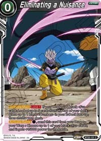 Eliminating a Nuisance - Critical Blow - Dragon Ball Super: Masters card