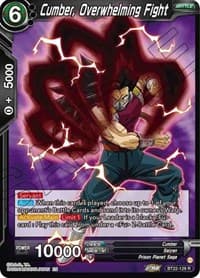 Cumber, Overwhelming Fight - Critical Blow - Dragon Ball Super: Masters card