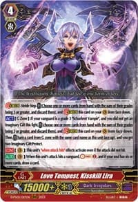 Love Tempest, Kisskill Lira - D-PV01: History Collection - Cardfight Vanguard card
