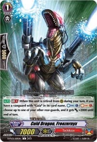 Cold Dragon, Freezernyx - D-PV01: History Collection - Cardfight Vanguard card