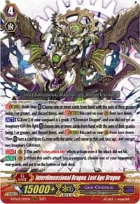 Interdimensional Dragon, Lost Age Dragon - D-PV01: History Collection - Cardfight Vanguard card
