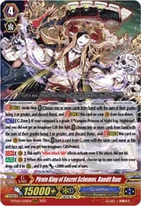 Pirate King of Secret Schemes, Bandit Rum - D-PV01: History Collection - Cardfight Vanguard card