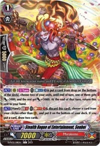 Stealth Rogue of Entertainment, Senbei - D-PV01: History Collection - Cardfight Vanguard card