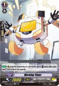 Morning Timer - D-PV01: History Collection - Cardfight Vanguard card