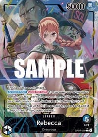 Rebecca (039) (Alternate Art) - Kingdoms of Intrigue - One Piece Card Game card
