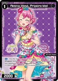Reona West, Pripara Idol - Prismatic Diva - WIXOSS card