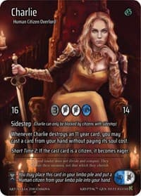 Charlie (Full Art) - Genesis [Kickstarter] - Kryptik TCG card