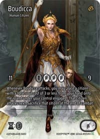 Boudicca (Full Art) - Genesis [Kickstarter] - Kryptik TCG card