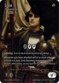 Livia (Full Art) - Genesis [Kickstarter] - Kryptik TCG card