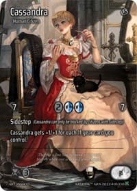 Cassandra (Full Art) - Genesis [Kickstarter] - Kryptik TCG card