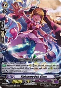 Nightmare Doll, Ginny - D-PV01: History Collection - Cardfight Vanguard card