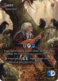 Gwen (Full Art) - Genesis [Kickstarter] - Kryptik TCG card
