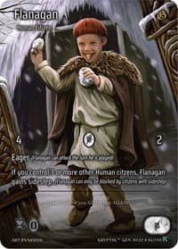 Flanagan (Full Art) - Genesis [Kickstarter] - Kryptik TCG card