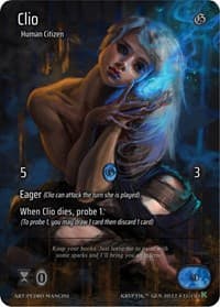 Clio (Full Art) - Genesis [Kickstarter] - Kryptik TCG card