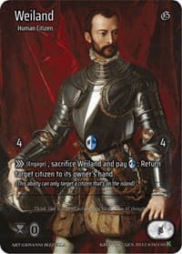 Weiland (Full Art) - Genesis [Kickstarter] - Kryptik TCG card