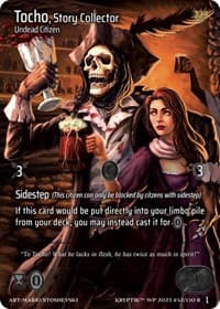 Tocho, Story Collector (Cosmo Foil) - Wicked Prophecy [Wave 1] - Kryptik TCG card