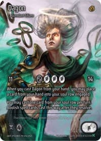 Dagon (Full Art) - Genesis [Kickstarter] - Kryptik TCG card