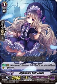 Nightmare Doll, Leslie - D-PV01: History Collection - Cardfight Vanguard card