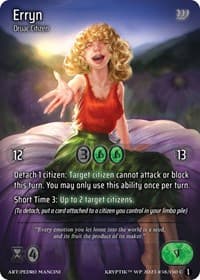 Erryn (Cosmo Foil) - Wicked Prophecy [Wave 1] - Kryptik TCG card