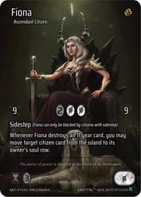 Fiona (Full Art) - Genesis [Kickstarter] - Kryptik TCG card