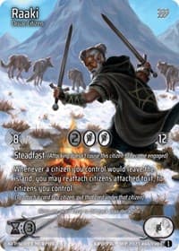 Raaki (Cosmo Foil) - Wicked Prophecy [Wave 1] - Kryptik TCG card